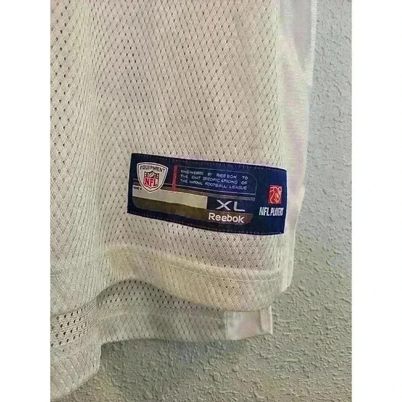 Kansas City Chiefs On Field NFL Player's Jersey White‎ Reebok Size X Large - Picture 2 of 6